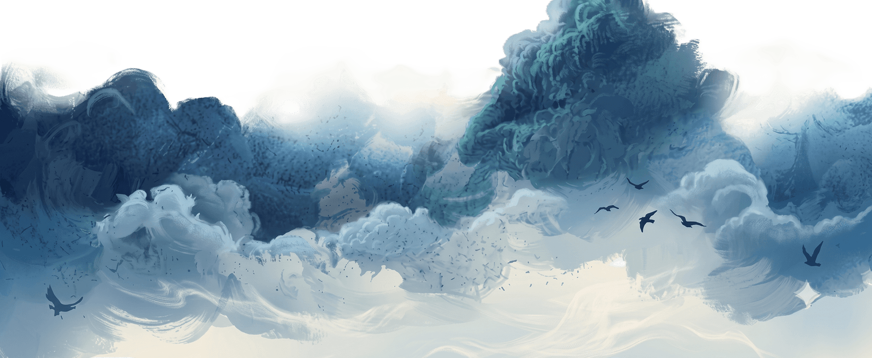 Stormy sea maritime background